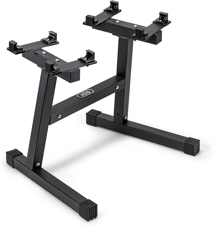 SMRTFT NUOBELL Adjustable Dumbbells | The Original All-in-One NUOBELL Adjustable Dumbbell Set | Feel Real Like Traditional Dumbbells | Highly Durable | Best 2 Year Warranty