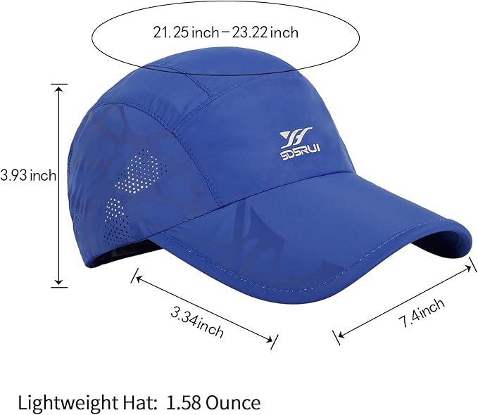 Running Hat Outdoor Sun Protection Hat Mesh Quick Dry Hat Thin Cool Baseball Cap for Women and Men