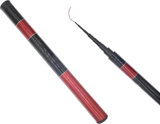 Telescopic Tenkara Rod in 4.9ft/8.8ft/11.8ft-Ultralight Travel Fishing Rods-Portable Collapsible Bass Crappie Rod-Retractable Fishing Pole -Tenkara Fishing Rod