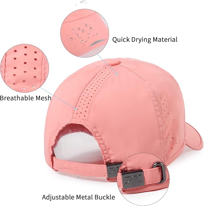 Running Hat Outdoor Sun Protection Hat Mesh Quick Dry Hat Thin Cool Baseball Cap for Women and Men