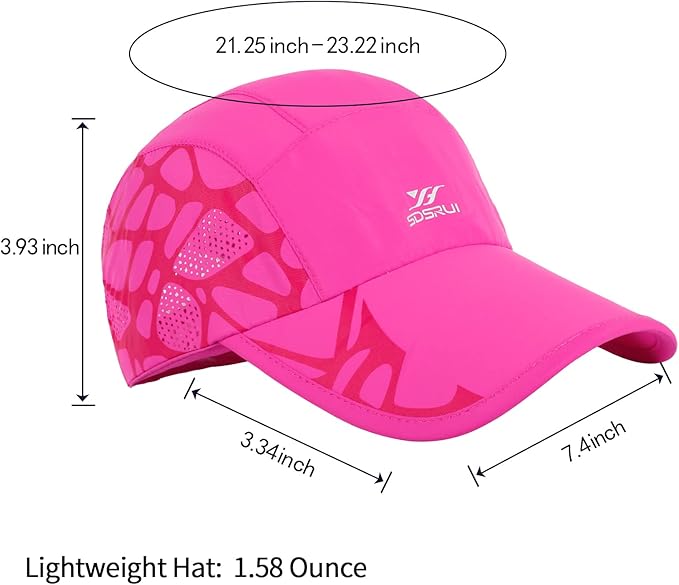 Running Hat Outdoor Sun Protection Hat Mesh Quick Dry Hat Thin Cool Baseball Cap for Women and Men