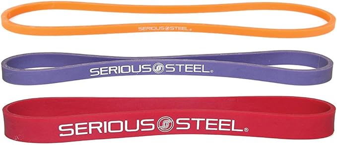 Serious Steel Fitness 12 inch Resistance Band - Deadlift & Hip Band for Glute Activation & Dynamic Warm Up