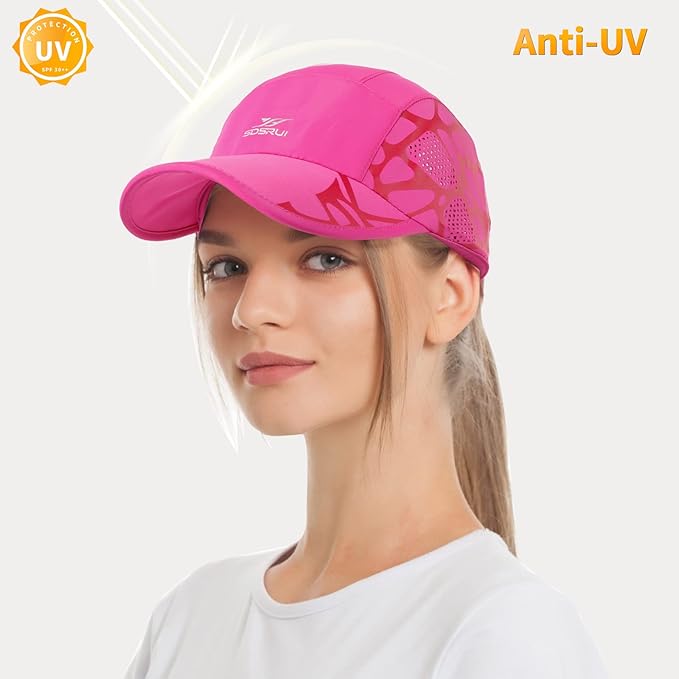 Running Hat Outdoor Sun Protection Hat Mesh Quick Dry Hat Thin Cool Baseball Cap for Women and Men