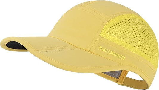 GADIEMKENSD Mens Folding Outdoor Hat Long Brim UPF 50+ Sun Protection