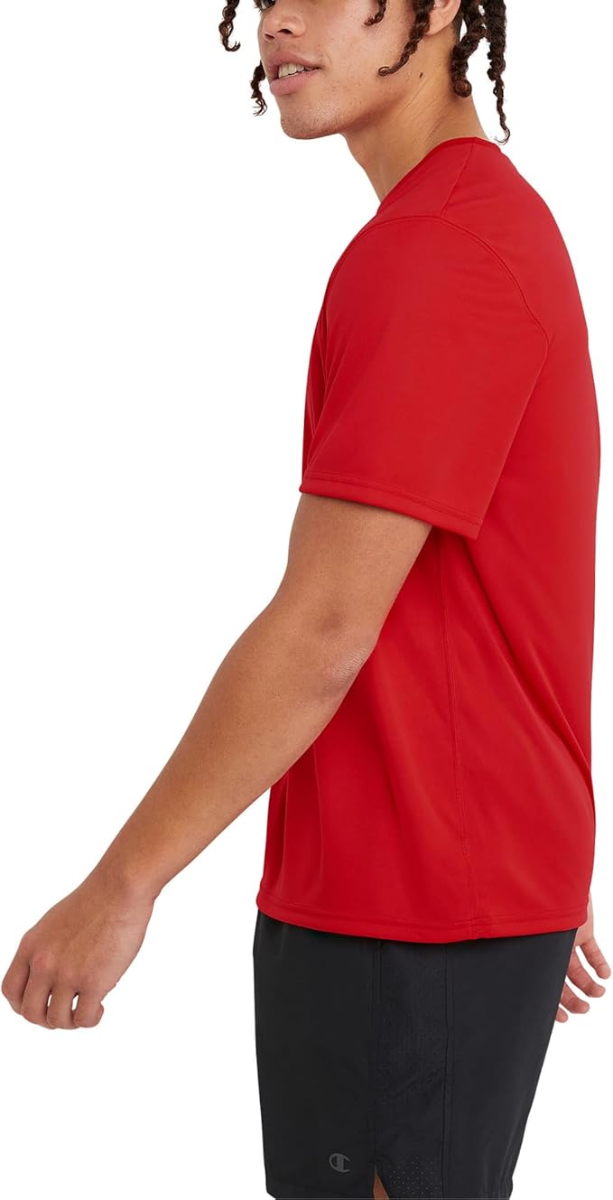 Champion Men's T-shirt, Sport Tee, Moisture Wicking, Anti Odor, Athletic T-shirt for Men (Reg. Or Big & Tall)