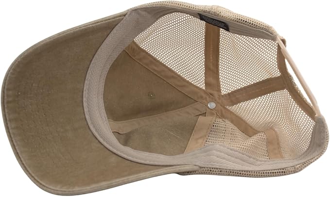 Comfy Vintage Trucker Baseball Hat- M/L/XL/XXL Women Men Unstructured Washed Dad Cap | Snapback | Soft Crown | Soft Mesh