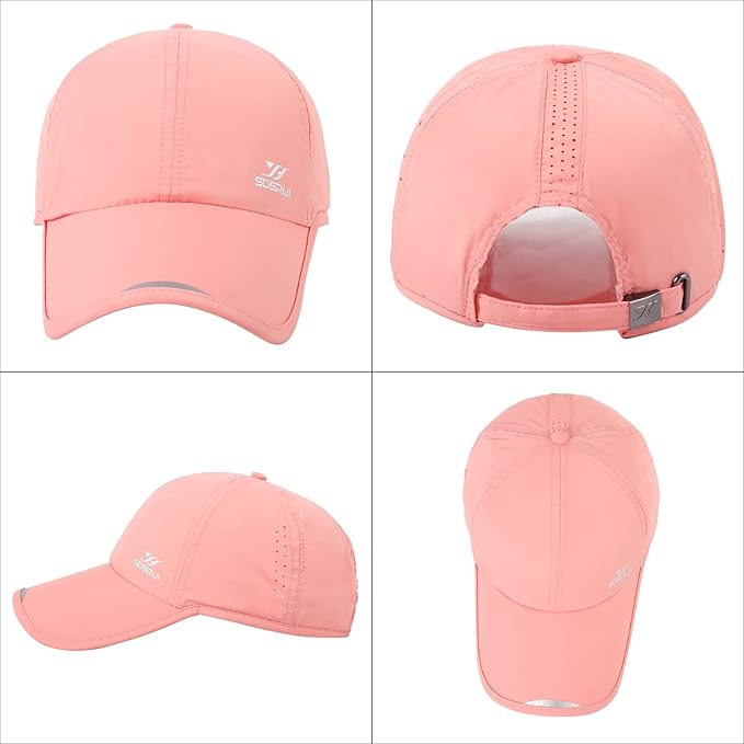 Running Hat Outdoor Sun Protection Hat Mesh Quick Dry Hat Thin Cool Baseball Cap for Women and Men