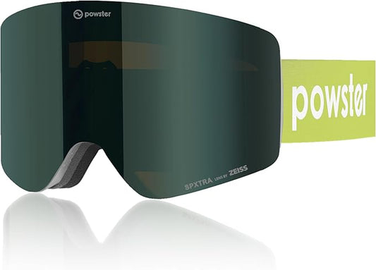 Ski Goggles Snow OTG Snowboard Goggles Magnetic Interchangeable Lens Frameless UV Protection Anti-fog mobile Skating