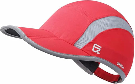 GADIEMKENSD Reflective Folding Outdoor Hat Unstructured Design UPF 50+ Sun Protection Sport Hats for Womens and Mens