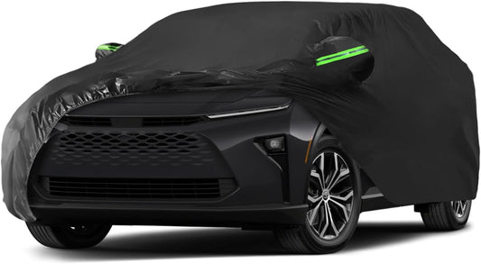 Proadsy 2025 Upgrade Car Cover Custom Fit for Toyota Crown Signia 2024 2025, Waterproof All Weather for Automobiles, Full Exterior Cover Rain Snow Sun Protector Indoor Outdoor Car Cover