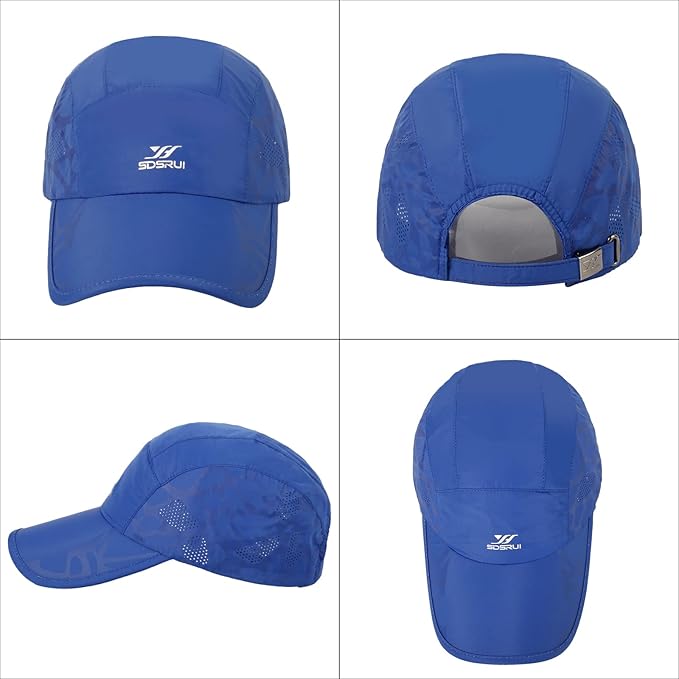 Running Hat Outdoor Sun Protection Hat Mesh Quick Dry Hat Thin Cool Baseball Cap for Women and Men