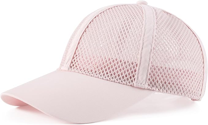 VOBOOM Breathable Full Mesh Baseball Cap for Men, Women, Lightweight Trucker Hats Outdoor Sports Wear
