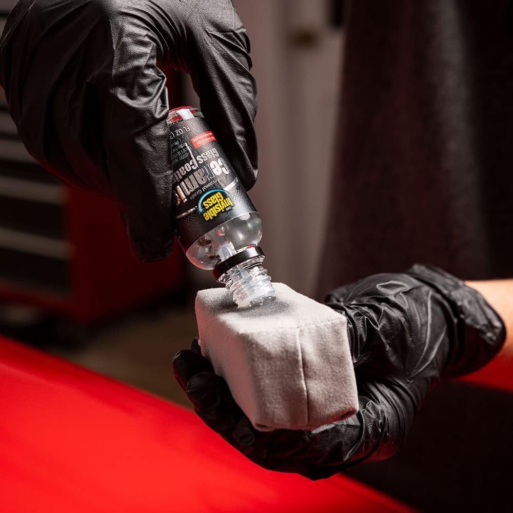 Invisible Glass 99607 Glass Care Kit – Clean with Aerosol Glass Cleaner, Strip Water Spots with Glass Stripper, Protect with Ceramic Coating for Long-Lasting Hydrophobic Protection