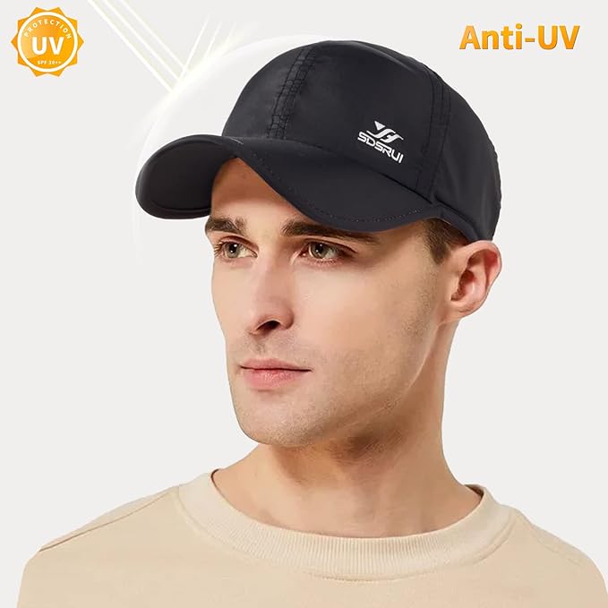 Running Hat Outdoor Sun Protection Hat Mesh Quick Dry Hat Thin Cool Baseball Cap for Women and Men