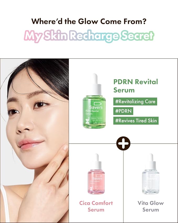 IT’S SKIN Dr.Savers Bifida Silky Serum 1.01 fl.oz, Skin Barrier Repair Serum, Bifida Complex, Multi Peptide Ampoule, Smooth Texture, Supple Moisturizer for Sensitive or Dry Skin, Korean Skincare