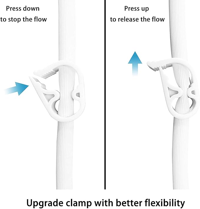 Abyclean Enema Bag Kit Rubber Anal Douche Vaginal Douche Enema Cleaner for Women’s or Man’s Health (Yellow, 2L)