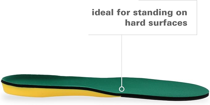 Spenco Polysorb Heavy Duty Maximum All Day Comfort and Support Shoe Insole Men's 12-13.5