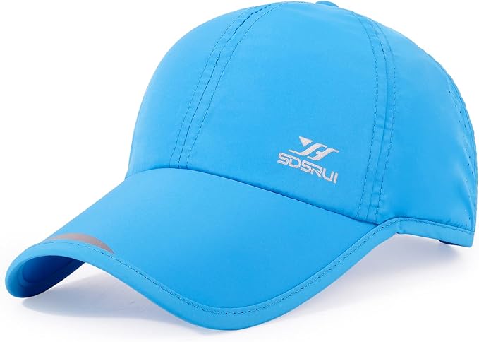 Running Hat Outdoor Sun Protection Hat Mesh Quick Dry Hat Thin Cool Baseball Cap for Women and Men