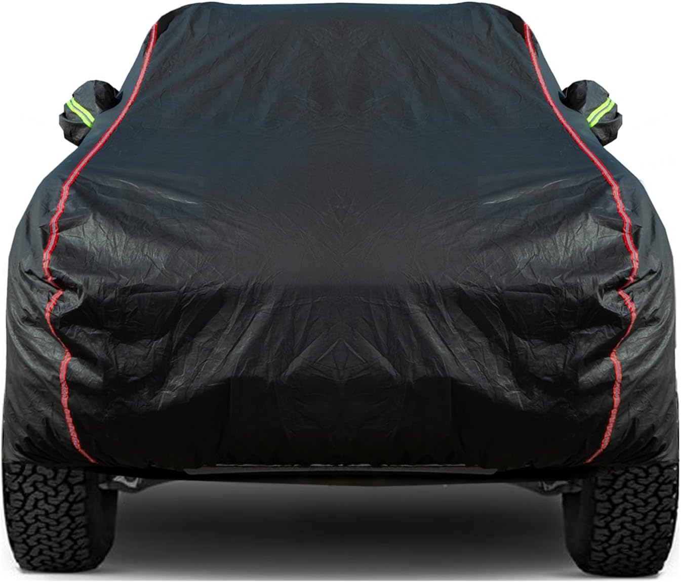 Breathable New Material, Waterproof Car Cover, Locks and Zipper Doors, Sunscreen Waterproof UV Prevention Snowproof Wind and Windproof,Suitable for Indoor Outdoor,for Pickup 230"-260",B9