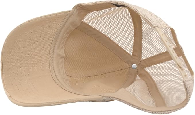 Comfy Vintage Trucker Baseball Hat- M/L/XL/XXL Women Men Unstructured Washed Dad Cap | Snapback | Soft Crown | Soft Mesh