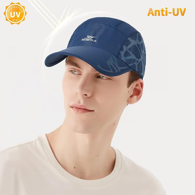 Running Hat Outdoor Sun Protection Hat Mesh Quick Dry Hat Thin Cool Baseball Cap for Women and Men