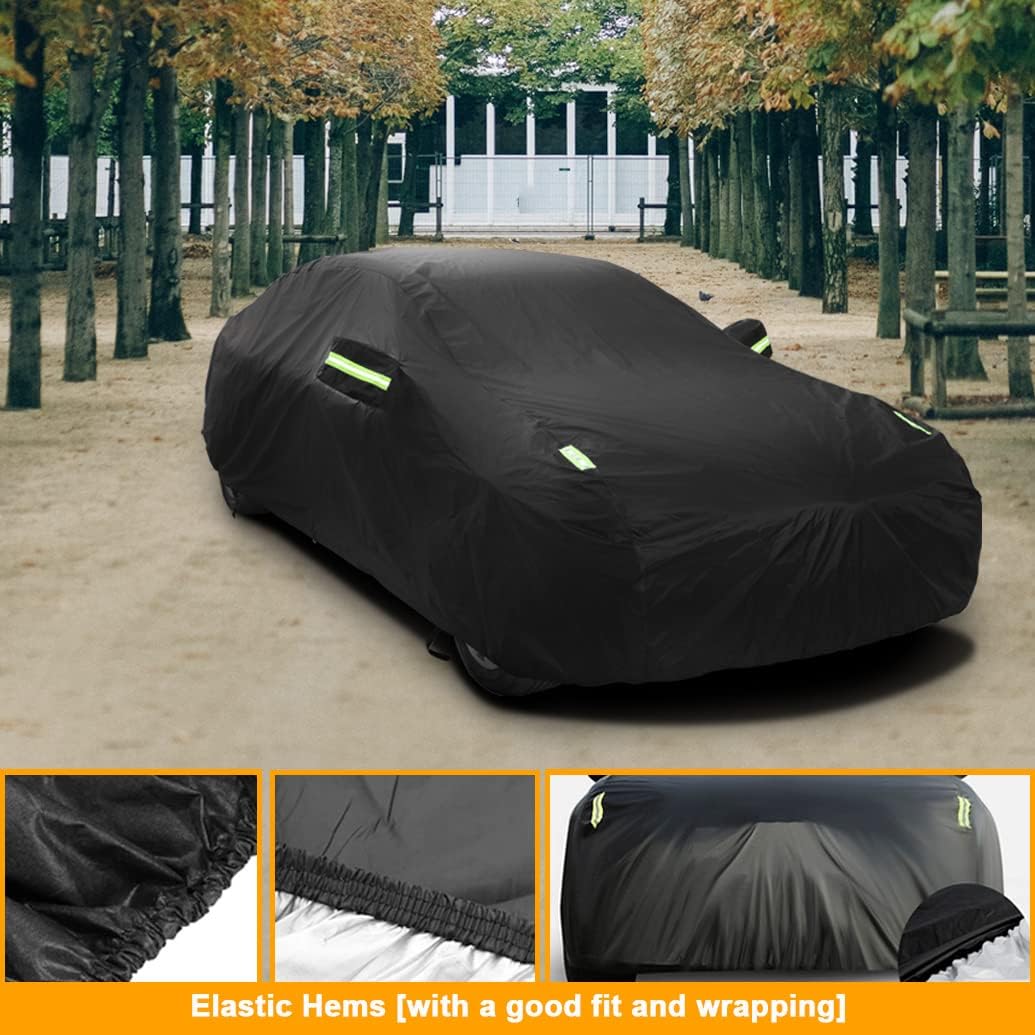 Custom Car Cover Compatible with Lexus GX 2026-2003/TX 2026-2024/LX 1996-2026/RX 2025-2016, All Weather Waterproof Cover with Cotton Lining for GX460 GX470 GX550, Outdoor Rain Sun Snow UV Cover