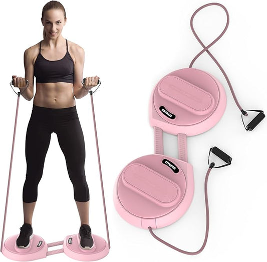 Waist Twisting Machine with Counter, Adjustable Waist Twister Board for Women Belly Fat, Twist Board for Exercise, Ab Twister Board Twist Exercise Machine