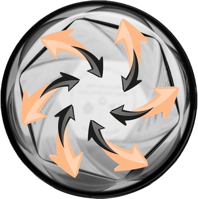 HELIMIX 1.5 Vortex Blender Shaker Bottle Holds Upto 20oz | No Blending Ball or Whisk | USA Made | Portable Pre Workout Whey Protein Drink Shaker Cup | Mixes Cocktails Smoothies Shakes | Top Rack Safe