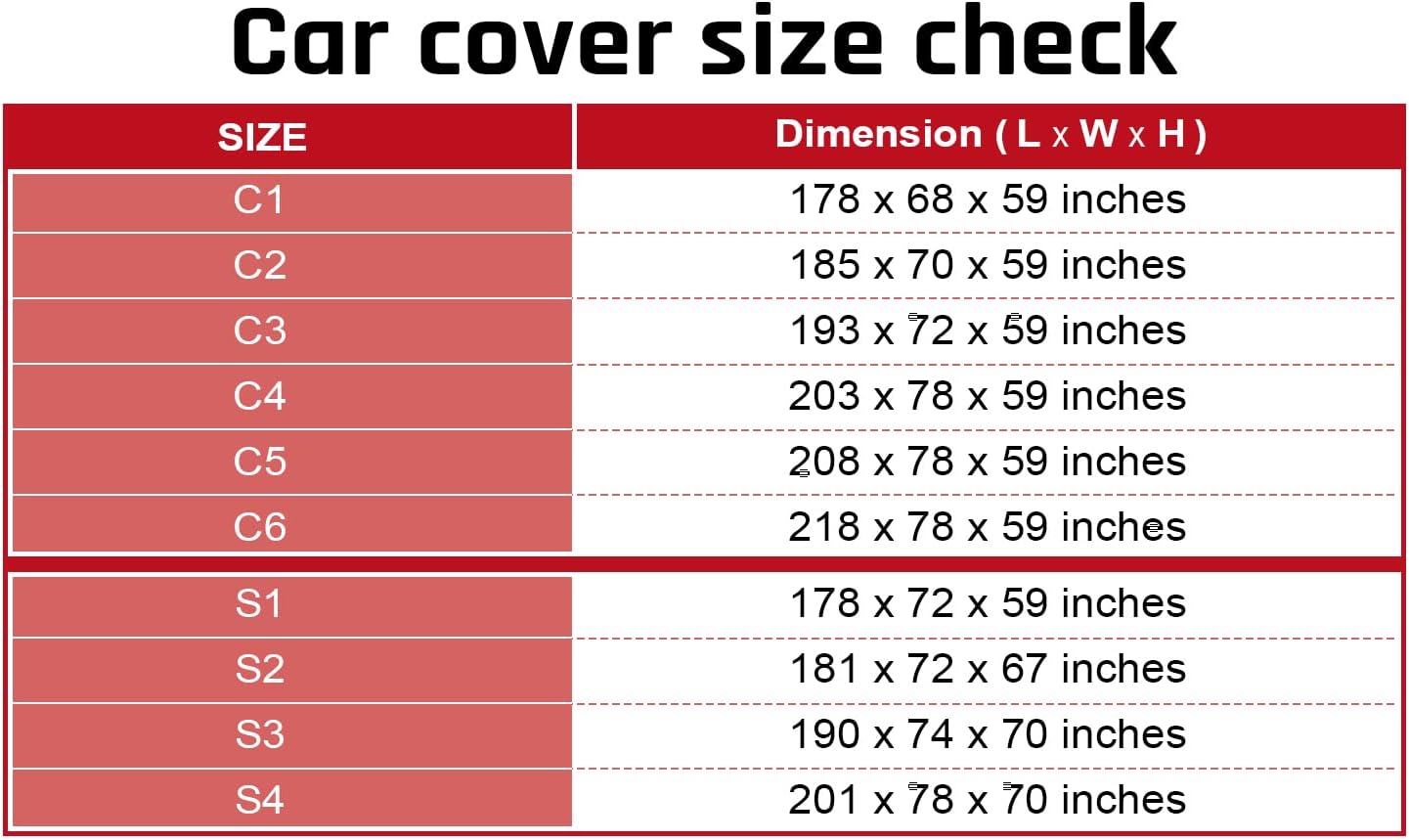 Sedan Car Cover Waterproof All Weather Protection with Red Stripe Design,Outdoor Car Cover Universal Fit Lincoln MKZ, Chrysler 300, Tesla Model S, Cadillac CTS CT5, Dodge Challenger Charger