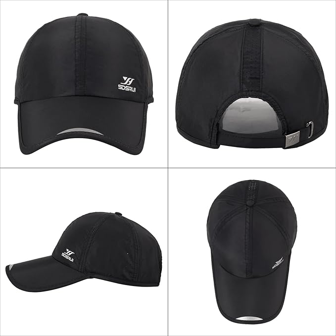 Running Hat Outdoor Sun Protection Hat Mesh Quick Dry Hat Thin Cool Baseball Cap for Women and Men