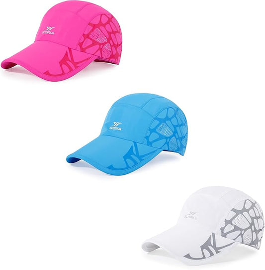 Running Hat Outdoor Sun Protection Hat Mesh Quick Dry Hat Thin Cool Baseball Cap for Women and Men