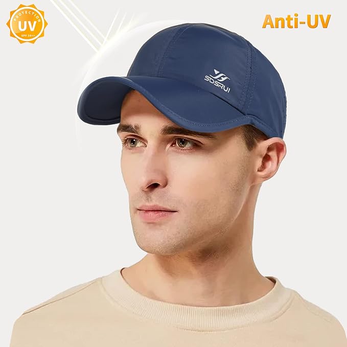 Running Hat Outdoor Sun Protection Hat Mesh Quick Dry Hat Thin Cool Baseball Cap for Women and Men