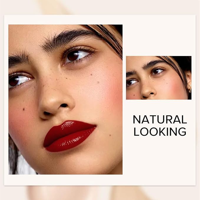 Eakroo 6 Colors Lip Tint Stain Mini Liquid Lipstick, Korean Lip Gloss Moisturizing Natural, Multi-Use Lip and Cheek Tint, Non-Stick Cup, Lightweight, High Pigment, Long-Lasting, Vivid Color