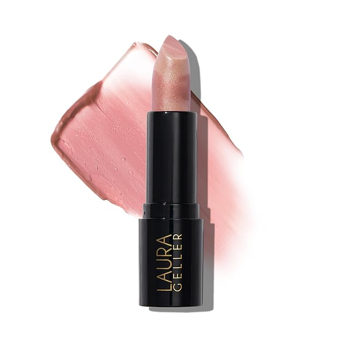 LAURA GELLER NEW YORK Italian Marble Sheer Lipstick - Sugared Maple - Hydrating & Lightweight - Vitamin E & Caster Seed Oil - Cream Finish