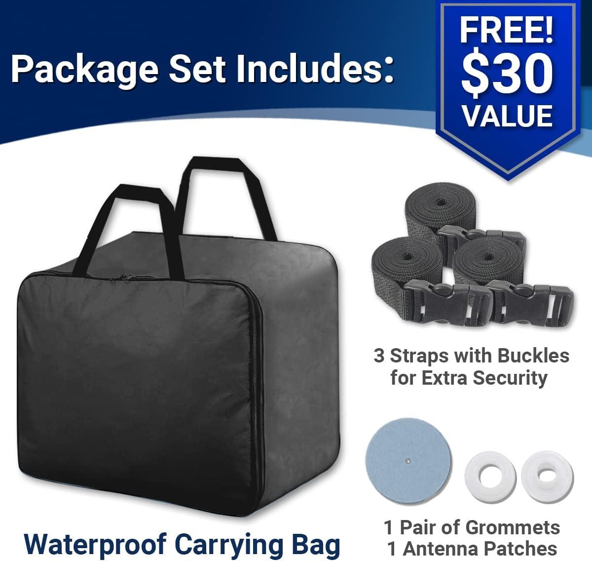 iCarCover Custom Car Cover for 1969-1973 Ford Mustang Waterproof All Weather Rain Snow UV Sun Protector Full Exterior Indoor Outdoor Car Cover (Stripe - Black/Red)