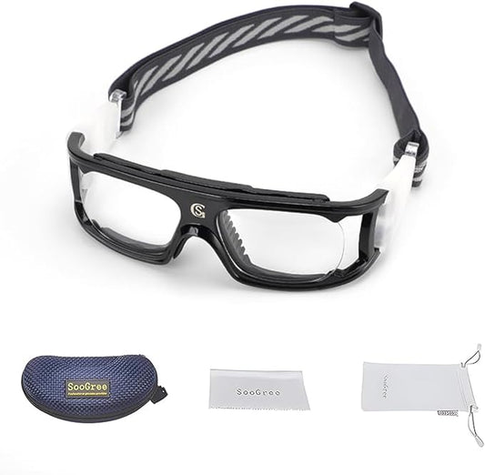 Men Basketball Glasses.Soccer Football Sport Protective Eyewear Safety Goggles,Sports Glasses For Replaceable Lens