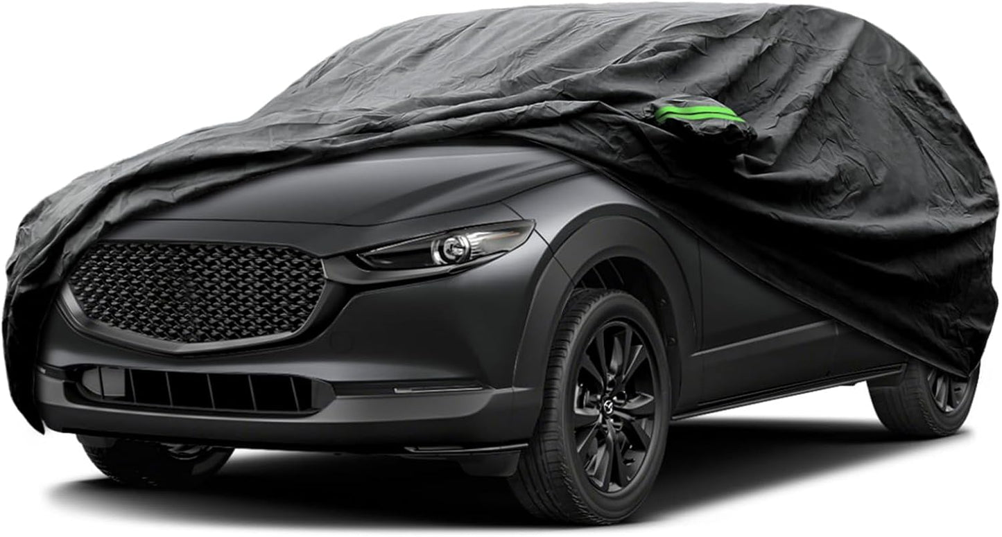 Proadsy 2025 Upgrade Car Cover Custom Fit for 2020-2025 Mazda CX-30, Waterproof All Weather for Automobiles, Full Exterior Cover Rain Snow Sun Protector Indoor Outdoor Car Cover
