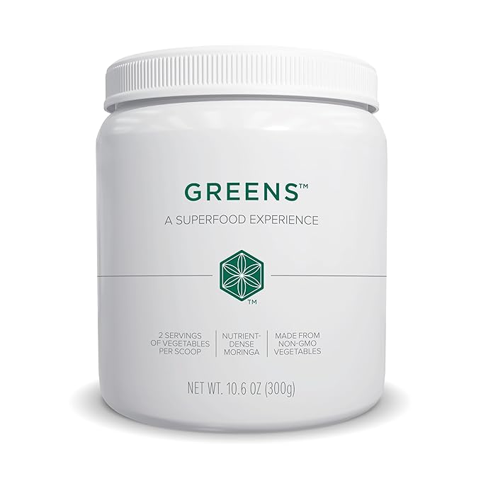 Isagenix Moringa Greens - Green Drink Powder with Antioxidants & Superfoods - Nutritional Supplement - Made with Non-GMO, Whole-Food Vegetables - 10.6 oz (30 Servings)