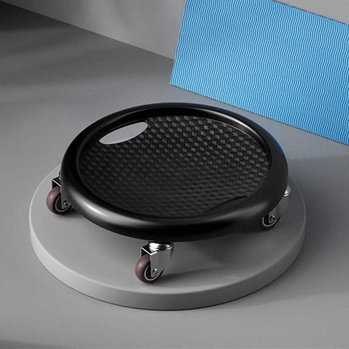 BORDSTRACT Ab Rollers, Abdominal and Core Coaster Strength Workout Trainer with 4 Rollers, Ab Rollers Wheel Exercise Equipment for Home