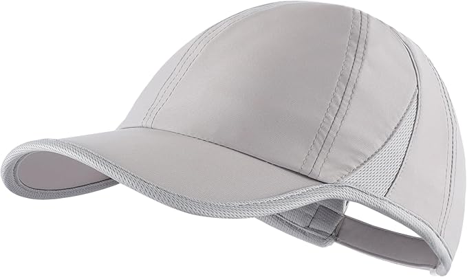 Connectyle Adjustable Sports Cap Quick Dry Workout Hat Baseball Athletic Fitted Hat Lightweight Running Cap for Men & Women
