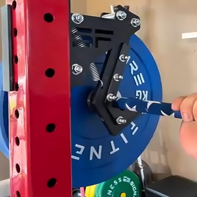 Upgraded Adjustable Jammer Arms, Lever Arms, Monolift Attachments Rated 600 LB Per Arm, Fits Racks at All Post Sizes and Hole Sizes, Pair