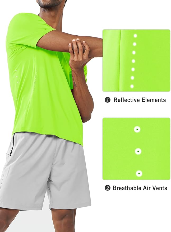 NORTHYARD Mens Athletic Shirts Short Sleeve Gym Workout Running Training Sports Performance T Shirt Basic Tee for Men