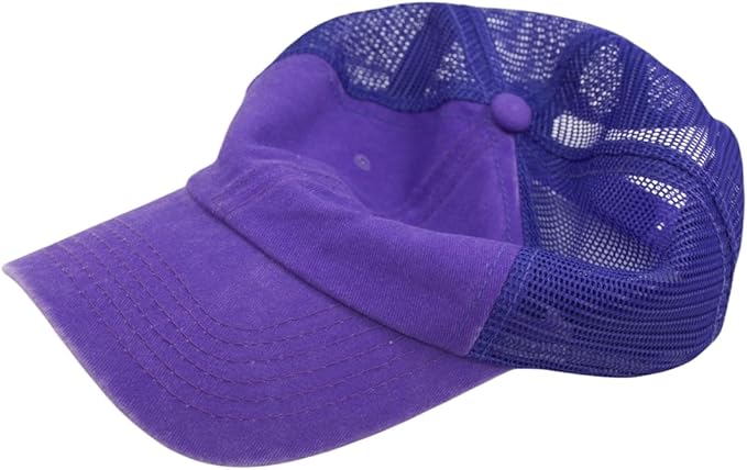 Comfy Vintage Trucker Baseball Hat- M/L/XL/XXL Women Men Unstructured Washed Dad Cap | Snapback | Soft Crown | Soft Mesh