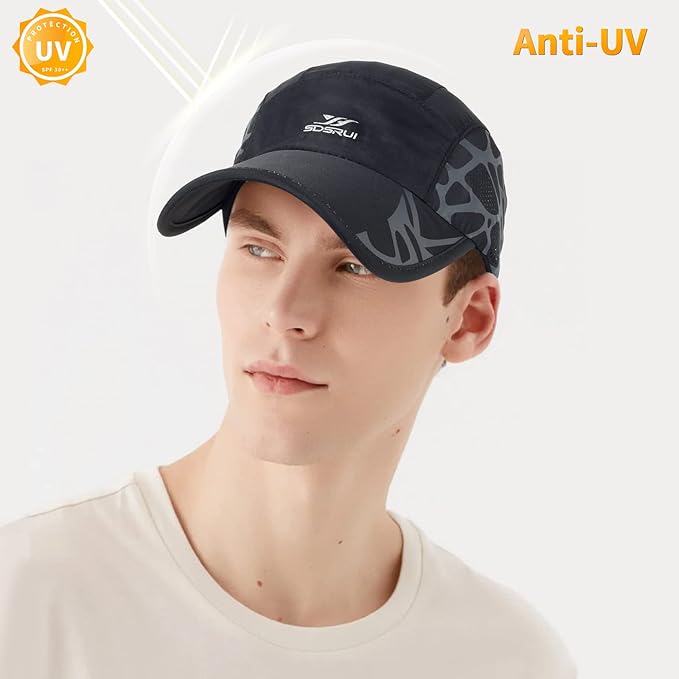 Running Hat Outdoor Sun Protection Hat Mesh Quick Dry Hat Thin Cool Baseball Cap for Women and Men