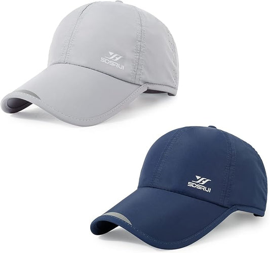 Running Hat Outdoor Sun Protection Hat Mesh Quick Dry Hat Thin Cool Baseball Cap for Women and Men