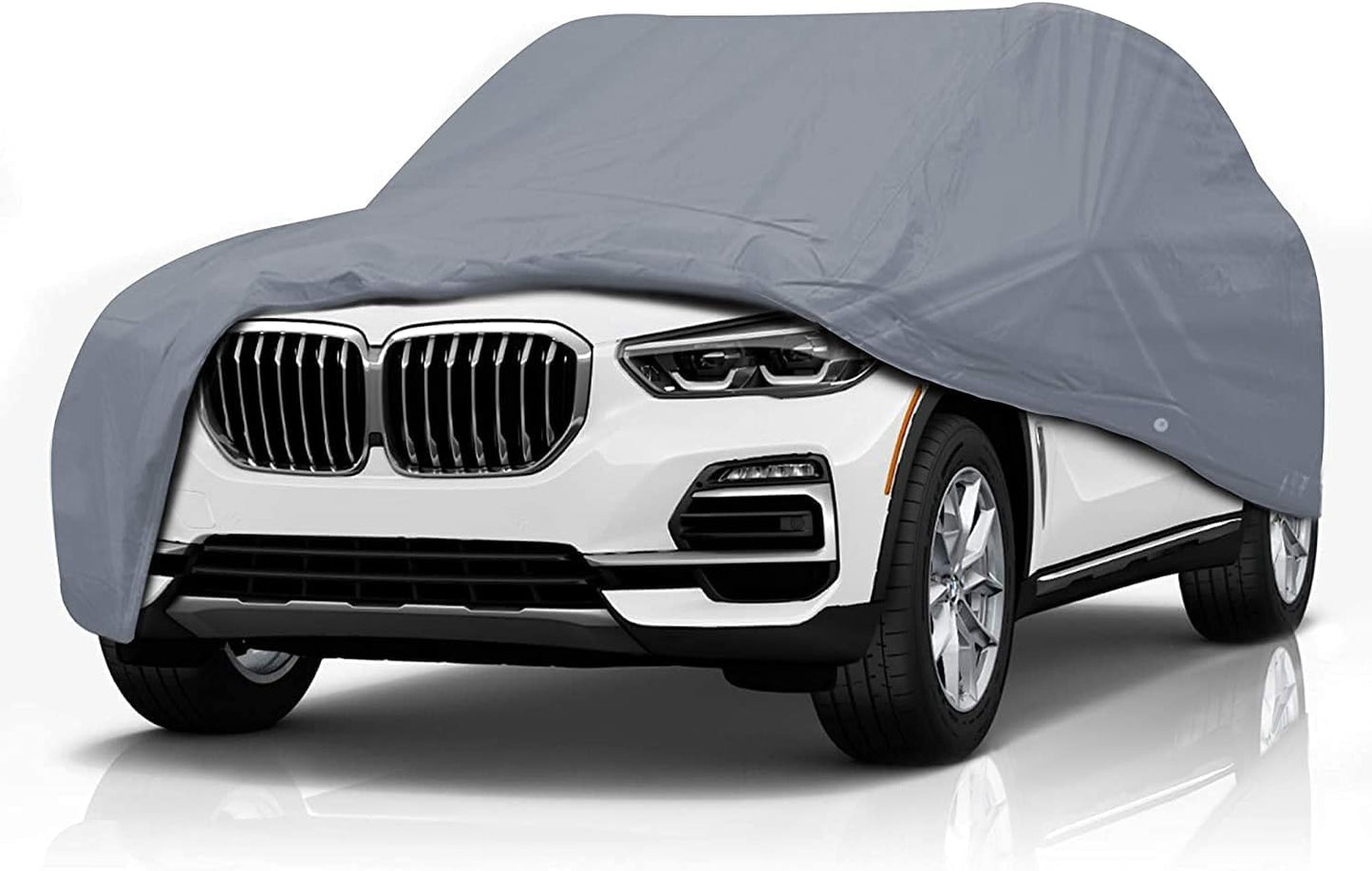 Supreme Full Car Cover – Semi Custom Fit for Full-Size Cars | Dustproof, Windproof, UV Protection, Breathable & Durable All-Weather Protection | Fits Volkswagen Thing 1973 1974