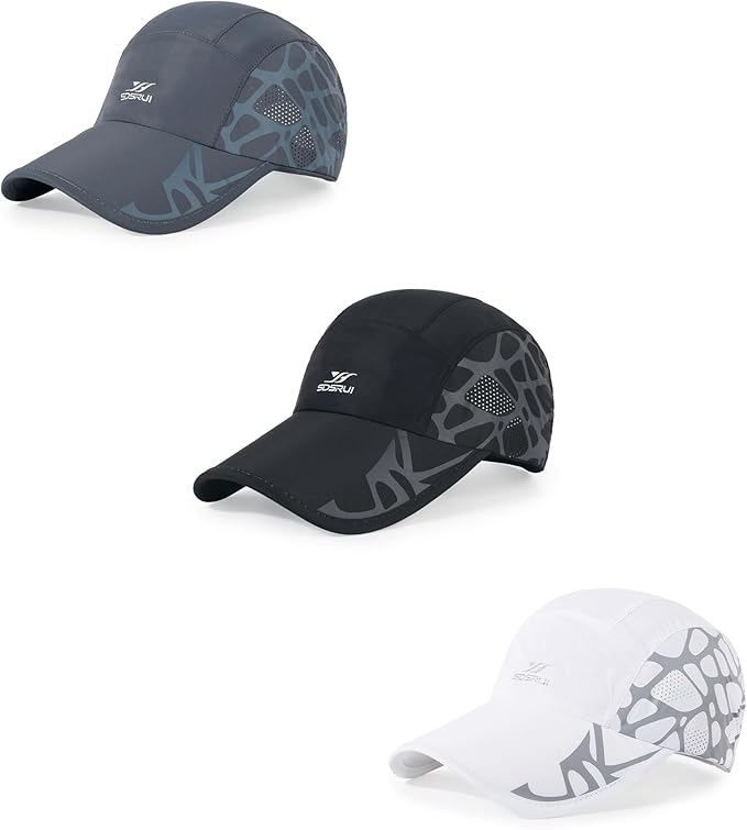 Running Hat Outdoor Sun Protection Hat Mesh Quick Dry Hat Thin Cool Baseball Cap for Women and Men