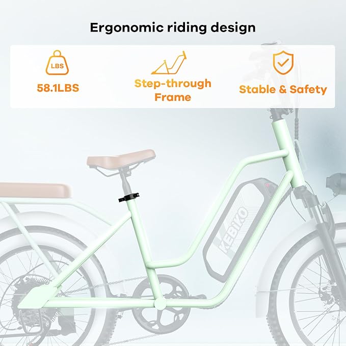 1500W Electric Bike for Adults,48V 20/60Ah Removable Battery Max Range 80Miles & 30MPH Electric Bicycle,20''×4" Fat Tire Ebike,Adult Electric Bicycles for Commute Beach Snow,E-Bike UL Certified