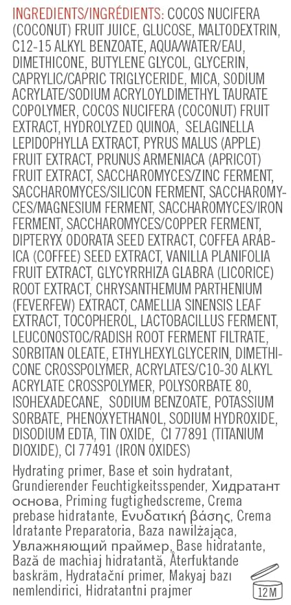 First Aid Beauty - Hello FAB: Coconut Skin Smoothie Priming Moisturizer, 2-in-1 Hydrating Moisturizer and Makeup Primer, Vegan Formula, Non-comedogenic, Safe for Sensitive Skin, 1.7 oz