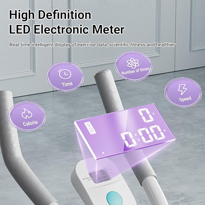 Ab Workout Equipment,Workout Equipment,Home Gym Equipment,Fitness equipment, Foldable, Knee Protection, Pulling the rope,WorkoutFor Stomach Workout,For Women/Men(350LB)